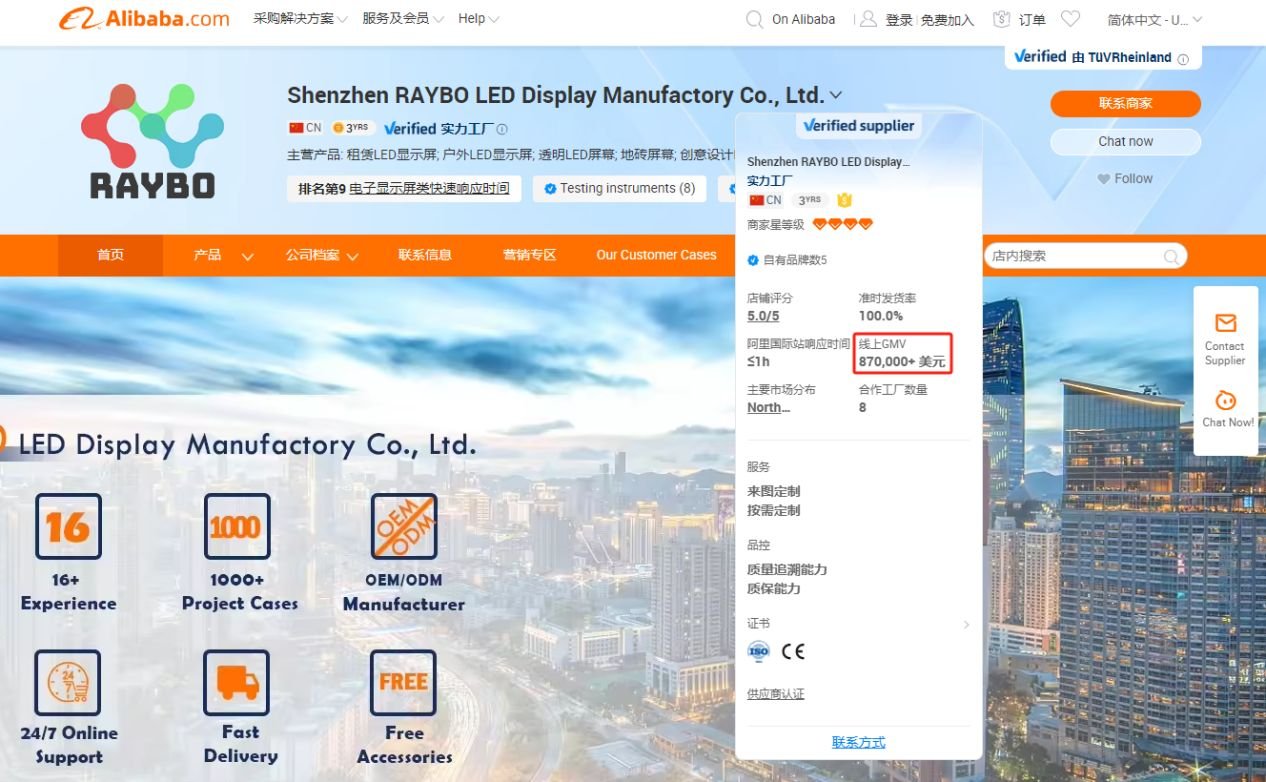LED屏幕工廠出海，單條視頻超500萬播放，吸引大量詢盤！