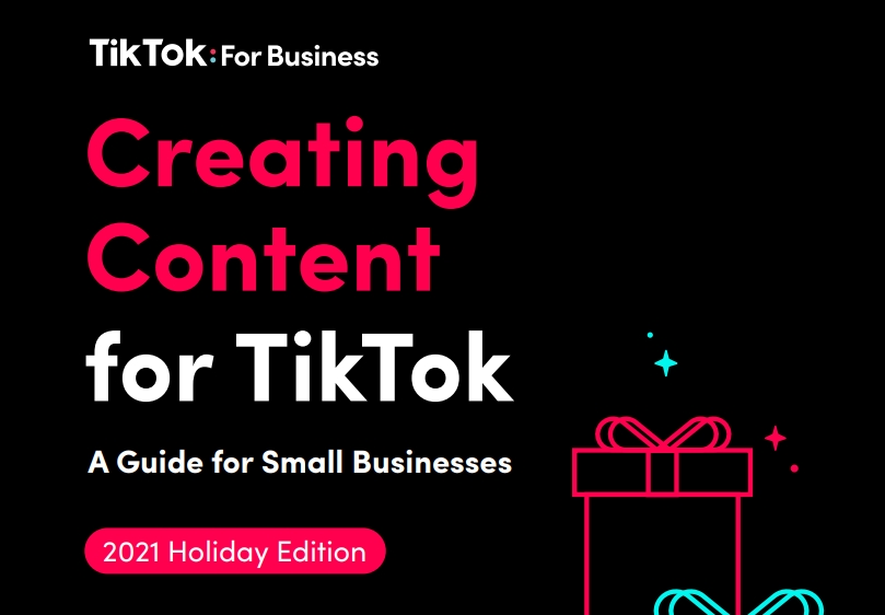 TikTok中小企業(yè)創(chuàng)意指南-假日版