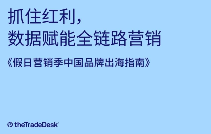 2024年假日營銷季中國品牌出海指南報(bào)告