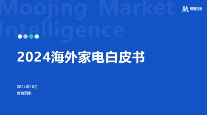 2024年海外家電白皮書-魔鏡洞察