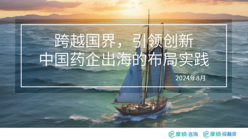2024年中國藥企出海的布局實踐報告-摩熵咨詢