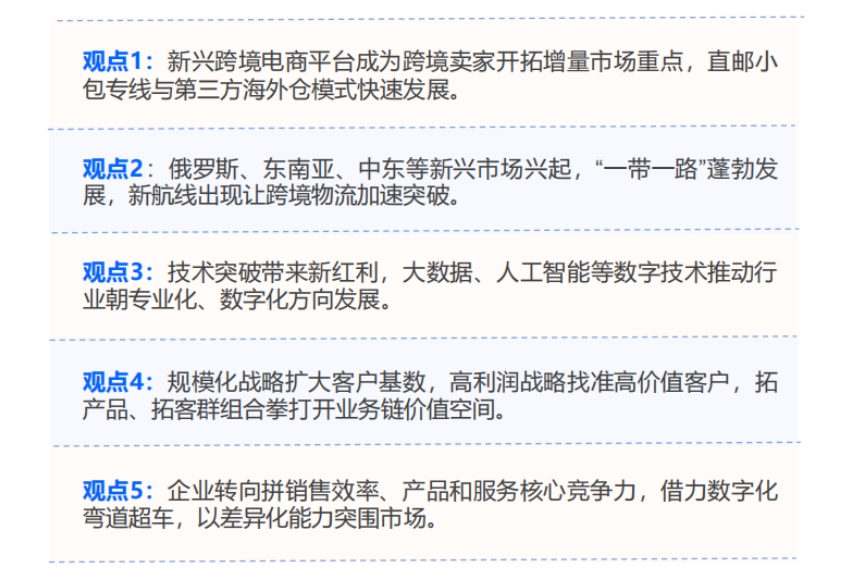 2024年跨境物流行業(yè)發(fā)展趨勢報告-3