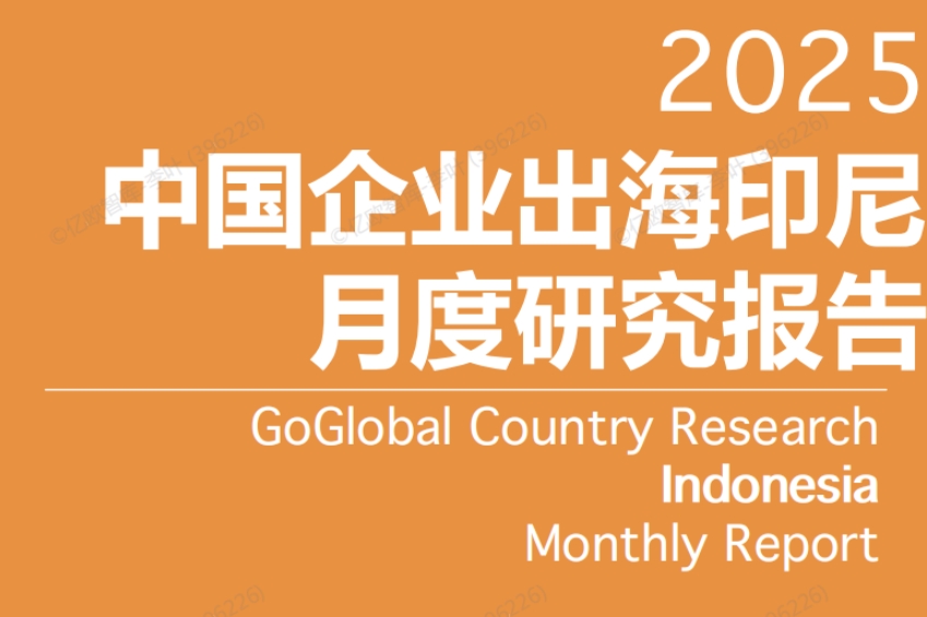 2025中國(guó)企業(yè)出海印尼月度研究報(bào)告