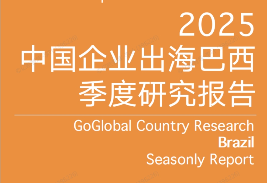 2025年中國企業(yè)出海巴西季度研究報告