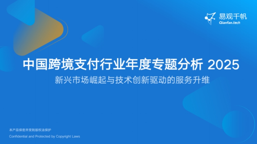 2025年中國跨境支付行業(yè)年度專題分析報(bào)告