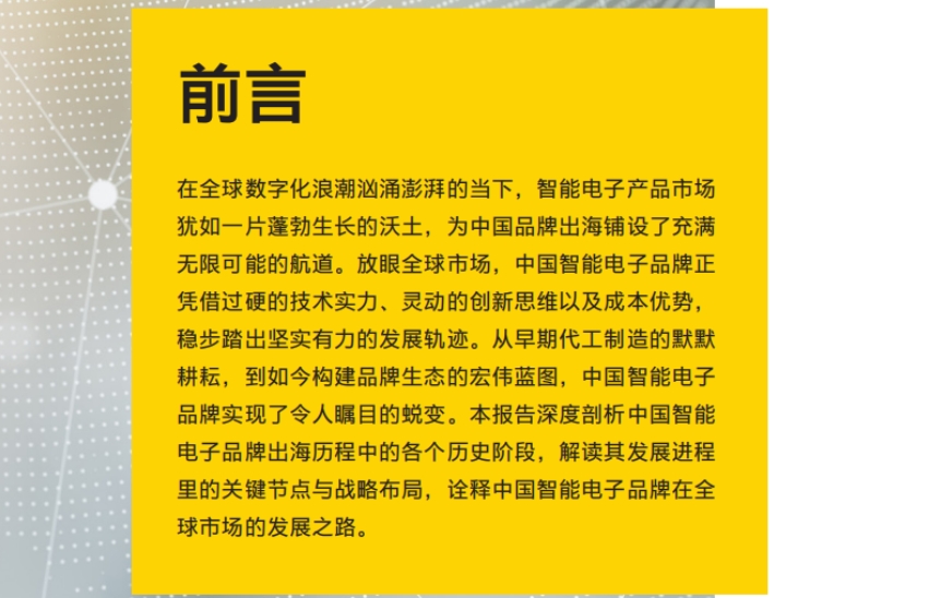 2025年智能電子產(chǎn)品海外市場洞察報告-2