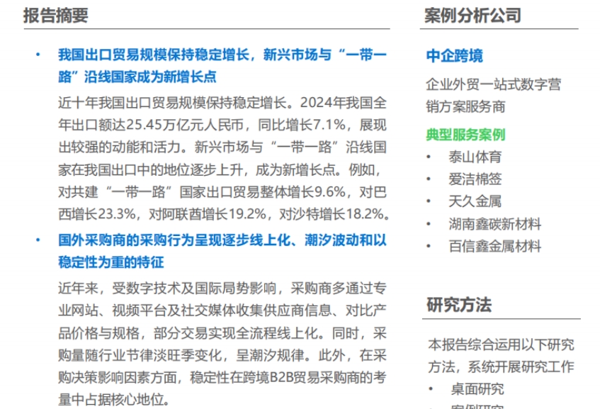 2025年跨境B2B采購(gòu)買(mǎi)家行為分析及采購(gòu)渠道研究報(bào)告-2