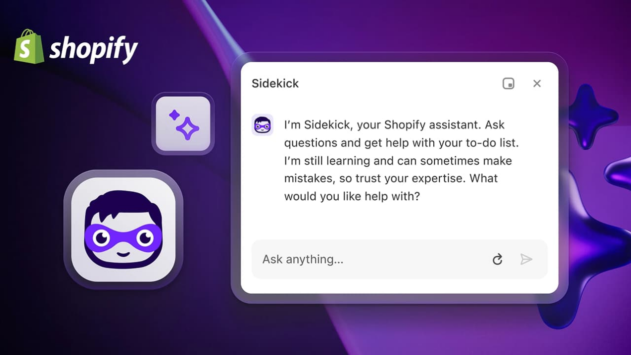 Shopify Sidekick重磅升級：AI賦能電商，解鎖高效運營新可能