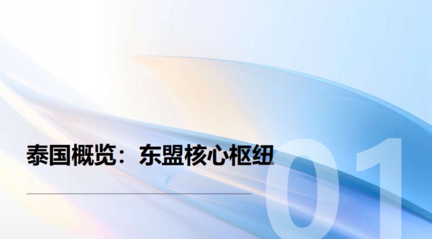 海域出海研究：掘金泰國-市場洞察與戰(zhàn)略機遇報告2025-3